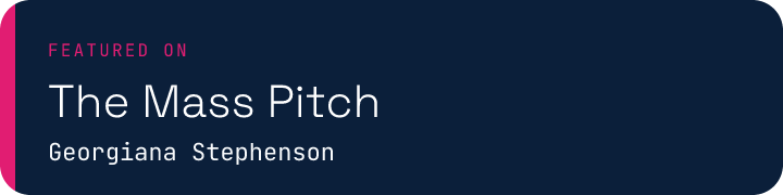 Featured on The Mass Pitch
