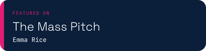 Featured on The Mass Pitch