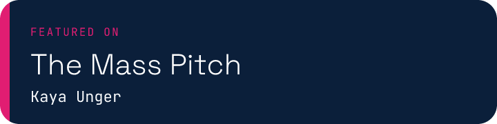 Featured on The Mass Pitch