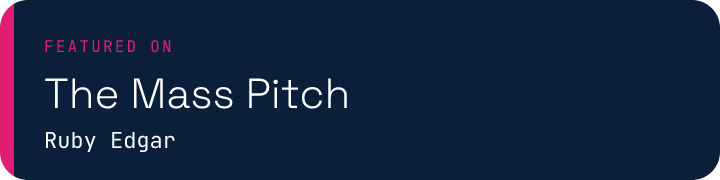 Featured on The Mass Pitch