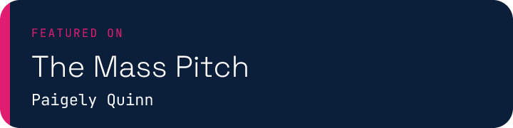 Featured on The Mass Pitch
