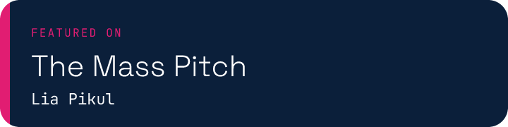 Featured on The Mass Pitch