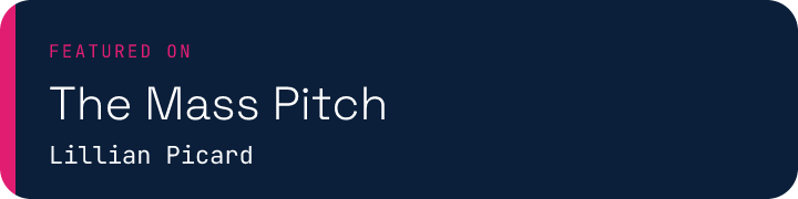 Featured on The Mass Pitch