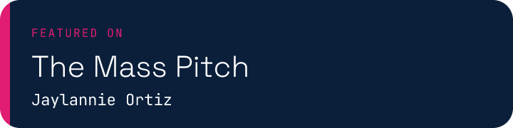 Featured on The Mass Pitch